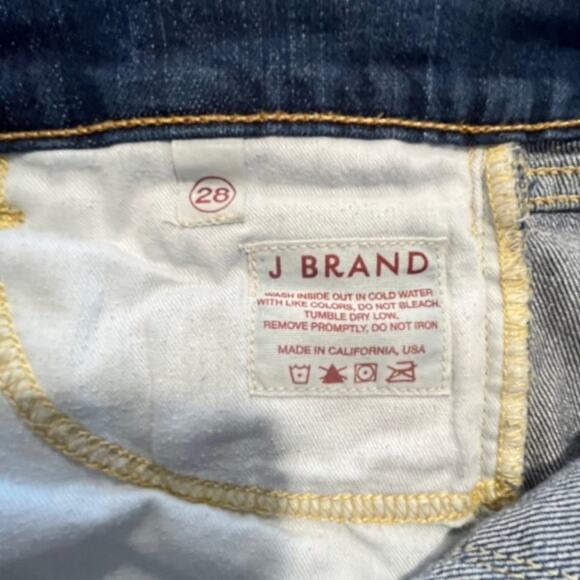 J Brand 3912 Skinny Stretch Fit in Jasper Jeans - Size 28 - Flawless - Picture 7 of 12